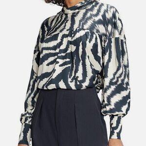 TED BAKER NUURAS BLOUSE HIGH NECK
